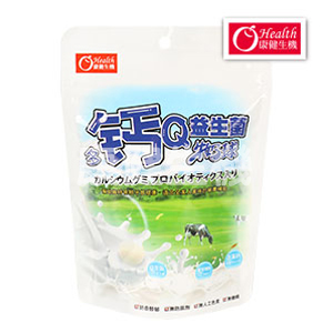康健生機-多鈣Q益生菌牛奶球(50g/袋)